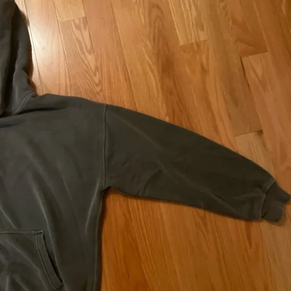 Abercrombie & Fitch Oversized Dark Gray Hoodie - Picture 4 of 4